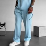 mens summer loose long tank vest and drawstring pants set in range of colours Mens Summer Loose Long Tank Vest and DrawString Pants Set in range of colours 1