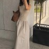 Zach Sleeveless Ruffle skirt Crop Sleeve Long 2