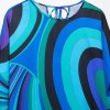 zach women's round neck long sleeved psychadelic party summer dress new bow tie temperament slim fit short skirt Zach women\'s round neck long sleeved Psychadelic Party summer dress new bow tie temperament slim fit short skirt 3