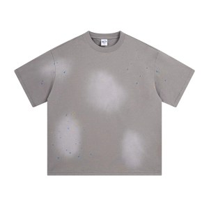 YE99 spray splash ink retro t-shirt for spring/summer