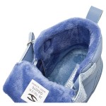 HOBIBEAR Unisex Winter Barefoot Boots Kids Wide Toe Box Faux Fur Lined Ankle Sneakers Artificial Leather Matching Family Shoes 2
