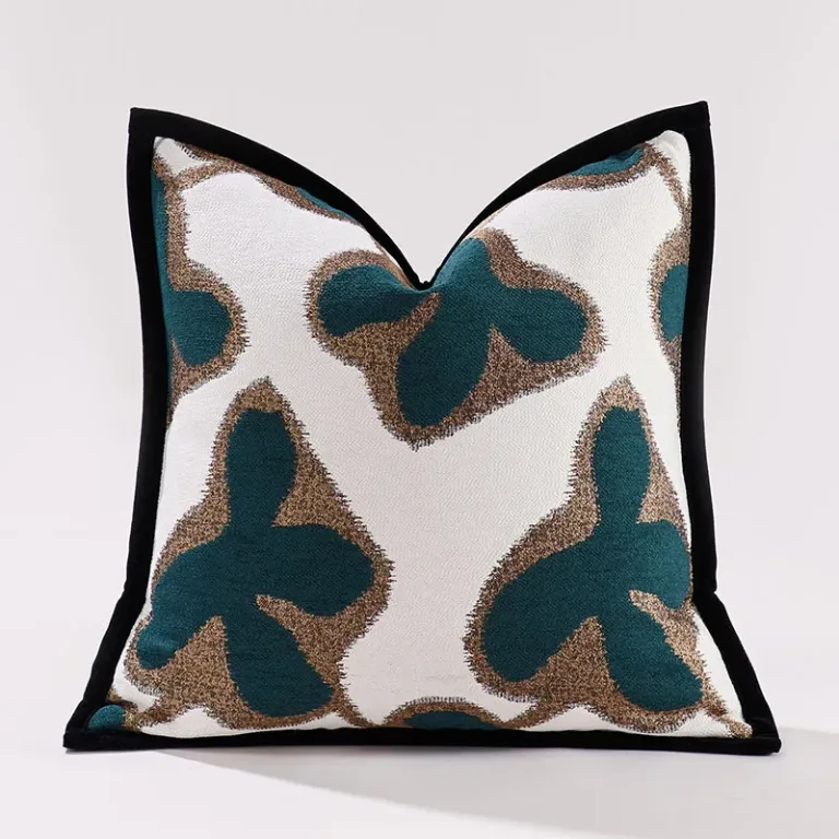 Brown Black White Cushion Cover Geometry Pillow Covers Decorative for Bed Sofa Living Room Home Decor Pillow Cases 45x45 50x50