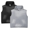 ye99 new sleeveless spray dyed vest sweatshirt gray or black YE99 new sleeveless spray-dyed vest sweatshirt gray or Black 3
