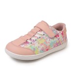 Kids Minimalist Wide Toe Sneakers with Velcor Strap