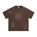 ye99 spray splash ink retro t shirt for spring/summer YE99 spray splash ink retro t-shirt for spring/summer 5