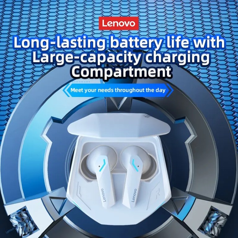 Lenovo GM2 Pro Bluetooth 5.3 Earphones Sports Headset Wireless In-Ear Gaming Low Latency Dual Mode Music Headphones New 3