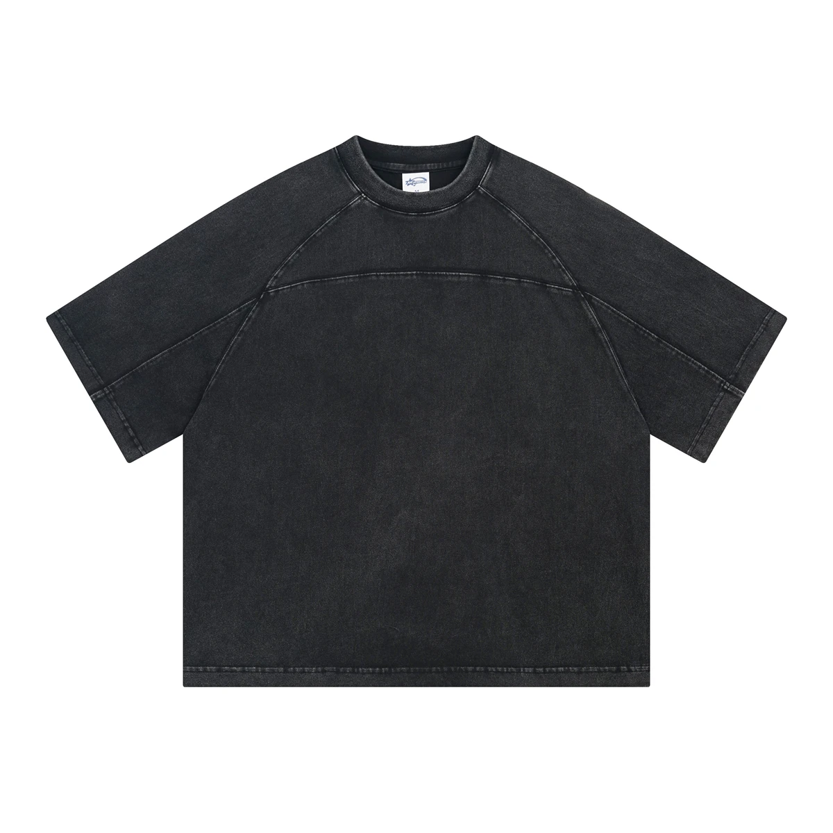 ye99 spring and summer shoulder bo stitching t shirt YE99 Spring and summer shoulder bo stitching T Shirt