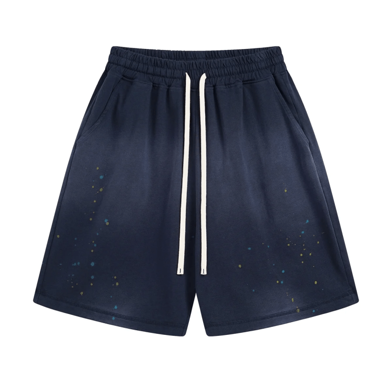 YE99 Spray and splash ink to flick some retro shorts