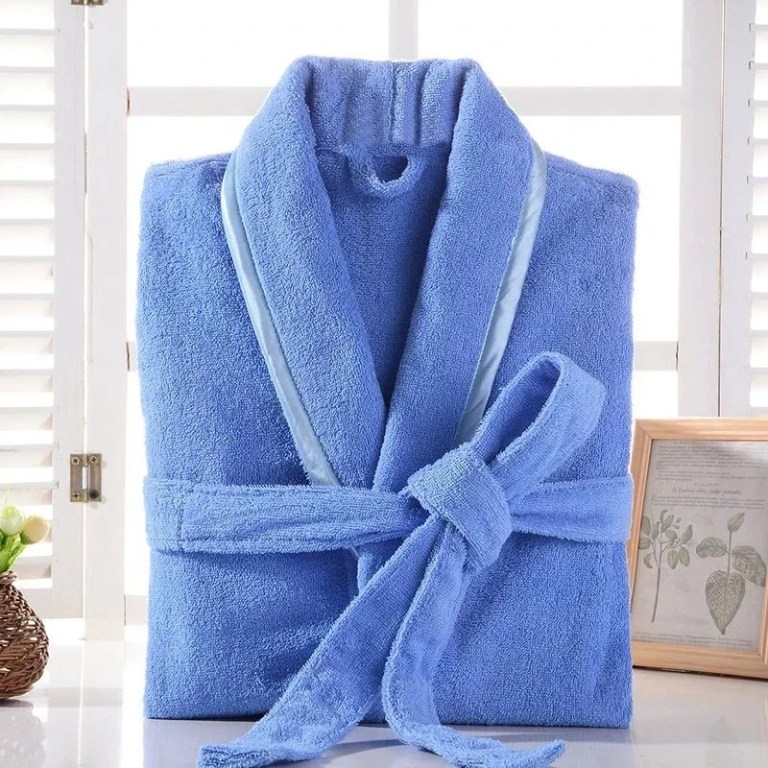 terry robe women 100% cotton bathrobe lovers brown robes men bathrobe solid towel fleece long sleepwear bridesmaid robe white Terry Robe Women 100% Cotton Bathrobe Lovers Brown Robes Men Bathrobe Solid Towel Fleece Long Sleepwear Bridesmaid Robe White 2