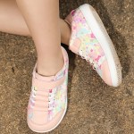 Kids Minimalist Wide Toe Sneakers with Velcor Strap 3