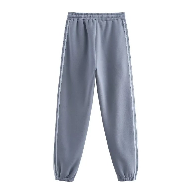 Womens West Colombia Summer Sweats Loose Jumper and Joggers in Gray Blue 3