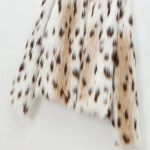 zach womens white leapoard faux fur coat jacket Zach womens white leapoard Faux Fur Coat Jacket 6