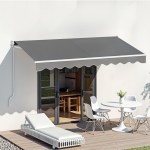 instahut retractable folding arm awning motorised sunshade 3m x 2m grey instahut retractable folding arm awning motorised sunshade 3m x 2m grey