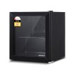 devanti 46l bar fridge glass door black devanti 46l bar fridge glass door black