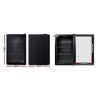 devanti 70l bar fridge glass door w/light black