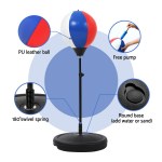 everfit kids punching bag stand set adjustable 76 112cm with gloves & pump everfit kids punching bag stand set adjustable 76 112cm with gloves & pump