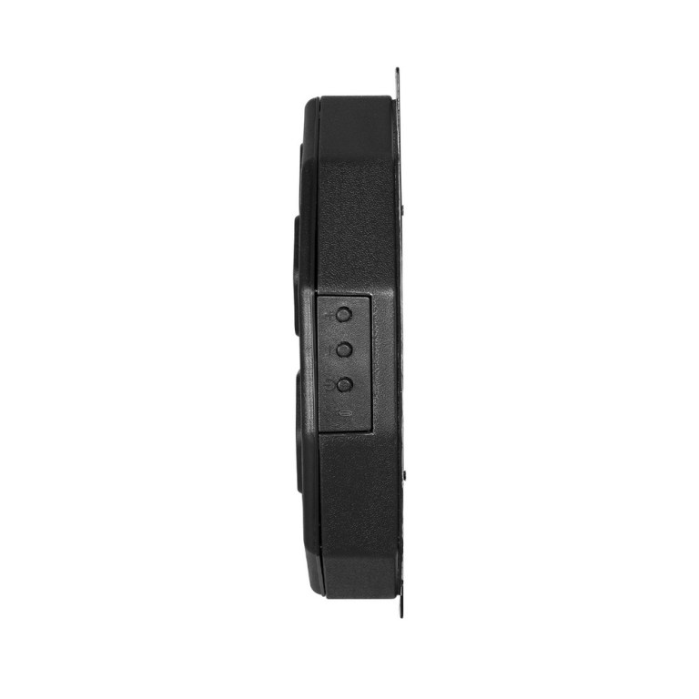 everfit music boxing machine bluetooth target punching usb chargeable home gym Side view of a wall clock