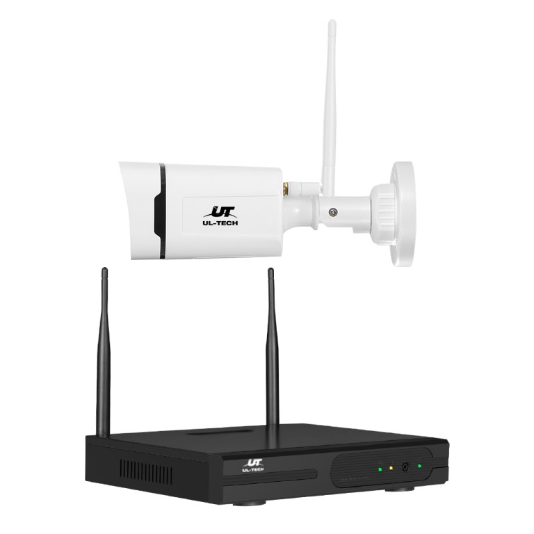 Wireless security camera and receiver system