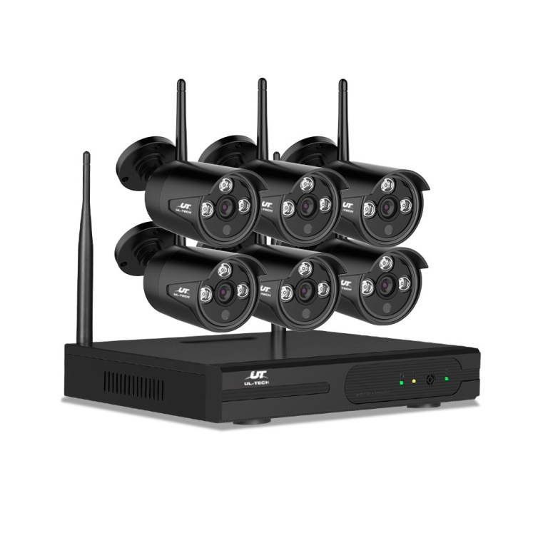 cctv wf cla 8c 6b 15286 00.jpg Wireless security camera system with six cameras.