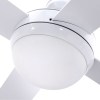 devanti 52'' ceiling fan ac motor w/light w/remote white devanti 52'' ceiling fan ac motor w/light w/remote white