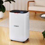 devanti dehumidifier 20l air purifier white