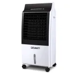 eac c rc 11b wh 00.jpg Portable air cooler with wheels and control panel.