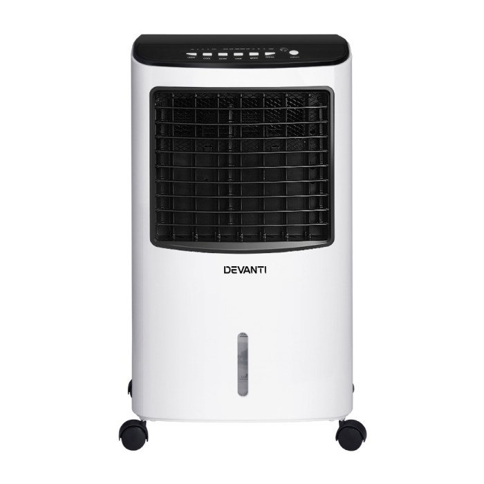 devanti evaporative air cooler conditioner 8l