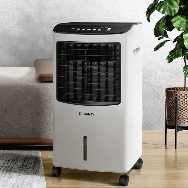 devanti evaporative air cooler conditioner 8l