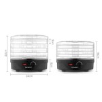 devanti 5 trays food dehydrator fruit dehydrators pet beef jerky dryer black devanti 5 trays food dehydrator fruit dehydrators pet beef jerky dryer black