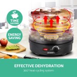 devanti 5 trays food dehydrator fruit dehydrators pet beef jerky dryer black devanti 5 trays food dehydrator fruit dehydrators pet beef jerky dryer black