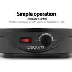 devanti 5 trays food dehydrator fruit dehydrators pet beef jerky dryer black devanti 5 trays food dehydrator fruit dehydrators pet beef jerky dryer black
