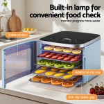 devanti 5 trays food dehydrator mini fruit dryer 500w