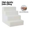 i.pet dog ramp foam dog cover stairs portable cat ladder for sofa bed 4 steps