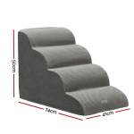i.pet dog ramp steps foam 4 tier pet stairs for bed sofa car portable indoor i.pet dog ramp steps foam 4 tier pet stairs for bed sofa car portable indoor
