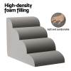 i.pet dog ramp steps foam 4 tier pet stairs for bed sofa car portable indoor i.pet dog ramp steps foam 4 tier pet stairs for bed sofa car portable indoor