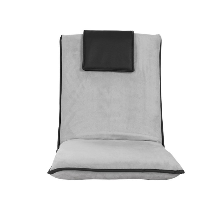 artiss 2x floor lounge sofa bed floor cushion velvet grey artiss 2x floor lounge sofa bed floor cushion velvet grey