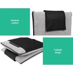 artiss 2x floor lounge sofa bed floor cushion velvet grey artiss 2x floor lounge sofa bed floor cushion velvet grey