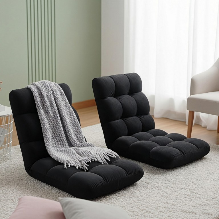 artiss 2x lounge sofa bed flannel fabric black artiss 2x lounge sofa bed flannel fabric black
