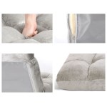 artiss 2x lounge sofa bed flannel fabric grey artiss 2x lounge sofa bed flannel fabric grey