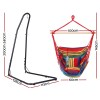 gardeon hammock chair with heavy duty steel stand Colourful hammock chair with stand dimensions.
