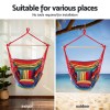 gardeon hammock chair with heavy duty steel stand Colourful hammock chair for indoors and outdoors.