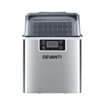 devanti ice maker machine commercial portable ice cube tray countertop 3.2l