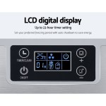 devanti ice maker machine commercial portable ice cube tray countertop 3.2l