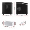 devanti 15kg ice maker machine black