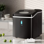 devanti 15kg ice maker machine black