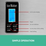devanti 15kg ice maker machine silver devanti 15kg ice maker machine silver
