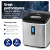 devanti 15kg ice maker machine silver devanti 15kg ice maker machine silver