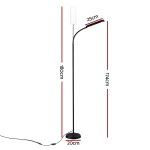 artiss led floor lamp with remote control & 4 color temperature reading living room bedroom office artiss led floor lamp with remote control & 4 color temperature reading living room bedroom office