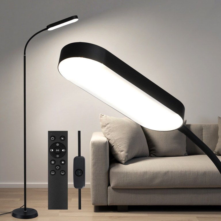 artiss led floor lamp with remote control & 4 color temperature reading living room bedroom office artiss led floor lamp with remote control & 4 color temperature reading living room bedroom office
