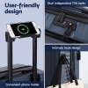 wanderlite 20 luggage suitcase front pocket travel carry on dual tsa navy" Luggage with phone holder, TSA locks, hook design.